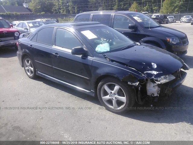 1YVFP80D135M02215 - 2003 MAZDA 6 S BLACK photo 1