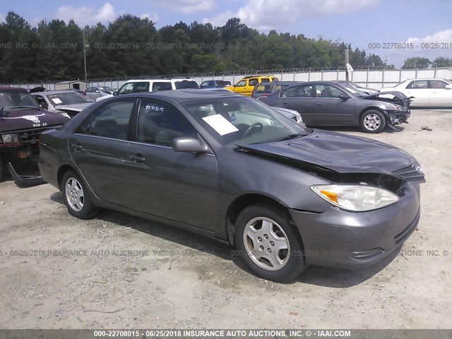 4T1BF32K73U547704 - 2003 TOYOTA CAMRY LE/XLE/SE ნაცრისფერი ფოტო 1