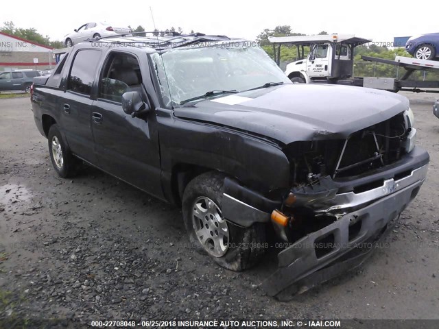 3GNEK12ZX5G292929 - 2005 CHEVROLET AVALANCHE K1500 GRAY photo 1