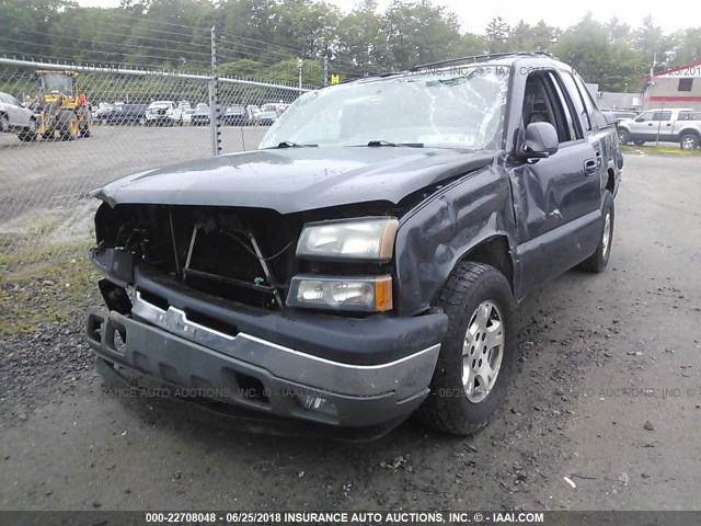 3GNEK12ZX5G292929 - 2005 CHEVROLET AVALANCHE K1500 GRAY photo 6