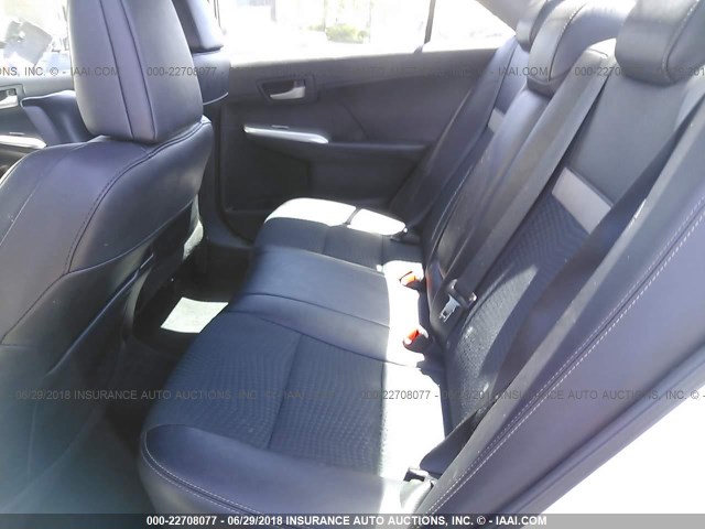4T1BF1FK8EU313167 - 2014 TOYOTA CAMRY L/SE/LE/XLE 白色 照片 8