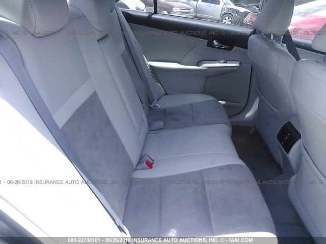 4T1BD1FK1DU088398 - 2013 TOYOTA CAMRY HYBRID/LE/XLE 灰色 照片 8