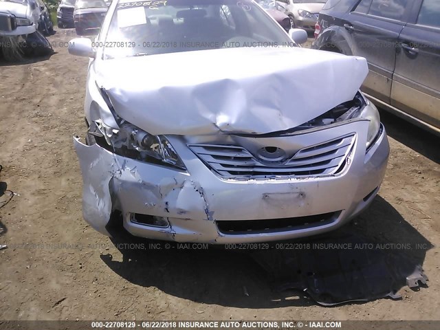 4T1BE46K89U373444 - 2009 TOYOTA CAMRY SE/LE/XLE SILVER photo 6