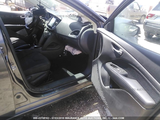 1C3CDFDH1ED824209 - 2014 DODGE DART SE AERO GRAY photo 5