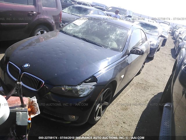 WBAWC73539E063852 - 2009 BMW 335 XI BLACK photo 2