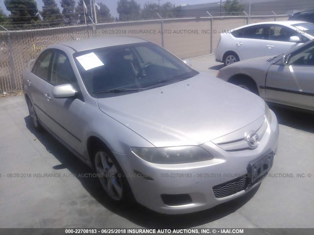 1YVHP80C275M42650 - 2007 MAZDA 6 I Արծաթագույն լուսանկար 1