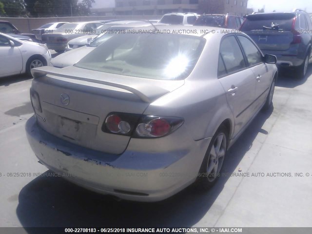 1YVHP80C275M42650 - 2007 MAZDA 6 I Արծաթագույն լուսանկար 4