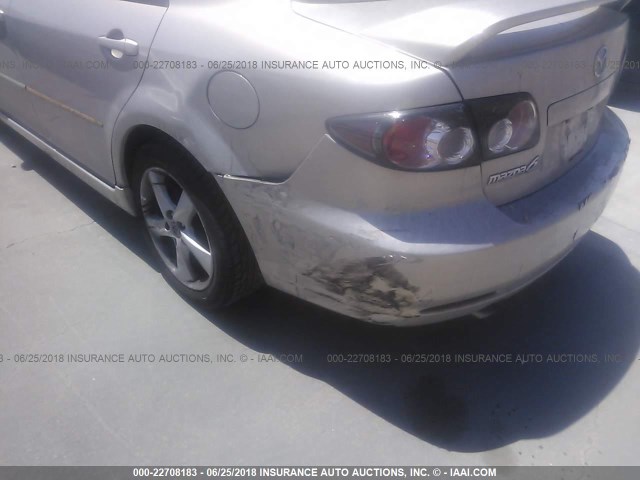 1YVHP80C275M42650 - 2007 MAZDA 6 I Արծաթագույն լուսանկար 6