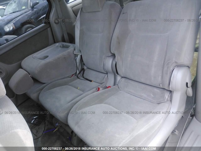 5TDZA23C04S025392 - 2004 TOYOTA SIENNA CE/LE TAN photo 8