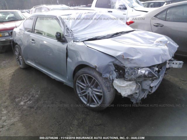 JTKJF5C79C3040677 - 2012 TOYOTA SCION TC 灰色 照片 1