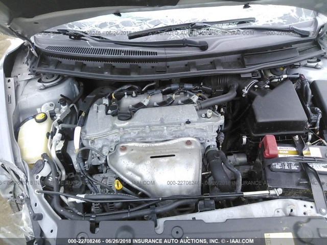 JTKJF5C79C3040677 - 2012 TOYOTA SCION TC 灰色 照片 10