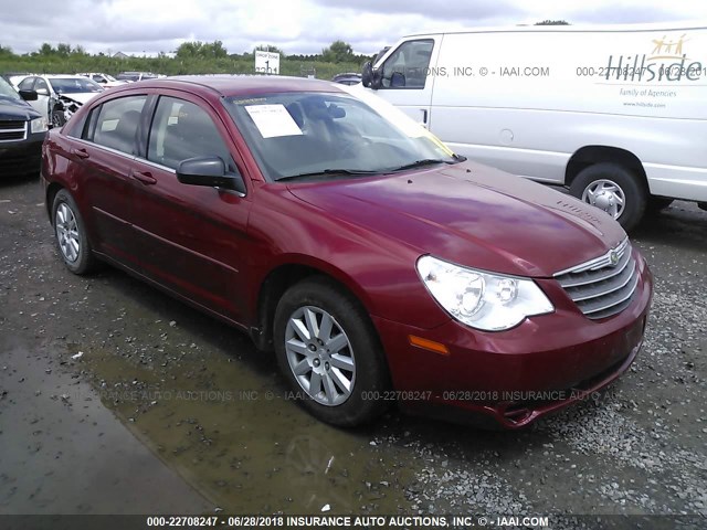 1C3CC4FB3AN146745 - 2010 CHRYSLER SEBRING TOURING RED photo 1