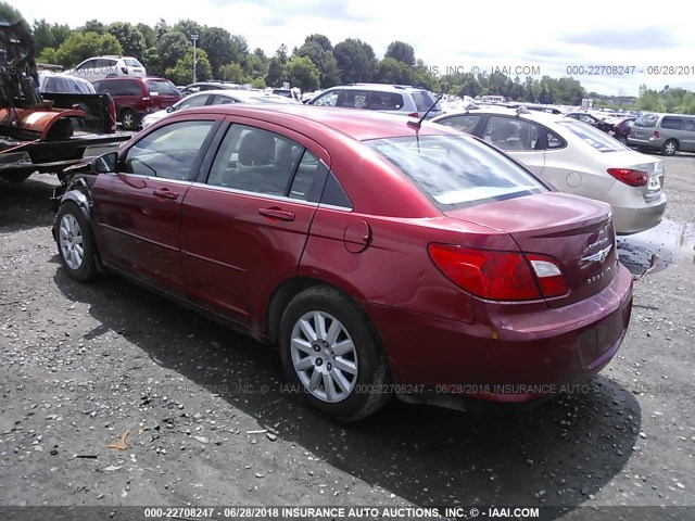 1C3CC4FB3AN146745 - 2010 CHRYSLER SEBRING TOURING RED photo 3