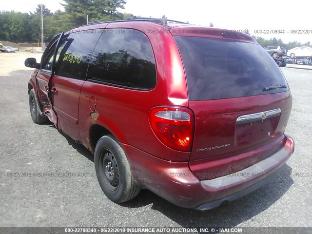 2A4GP44R36R608405 - 2006 CHRYSLER TOWN & COUNTRY LX RED photo 3