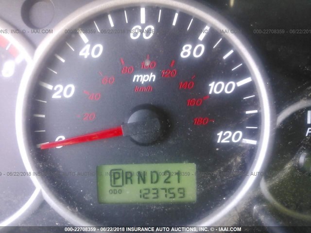 4F2YZ04116KM15594 - 2006 MAZDA TRIBUTE S BLUE photo 7