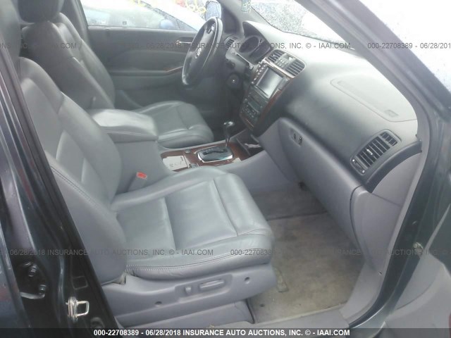 2HNYD18833H551119 - 2003 ACURA MDX TOURING GRAY photo 5