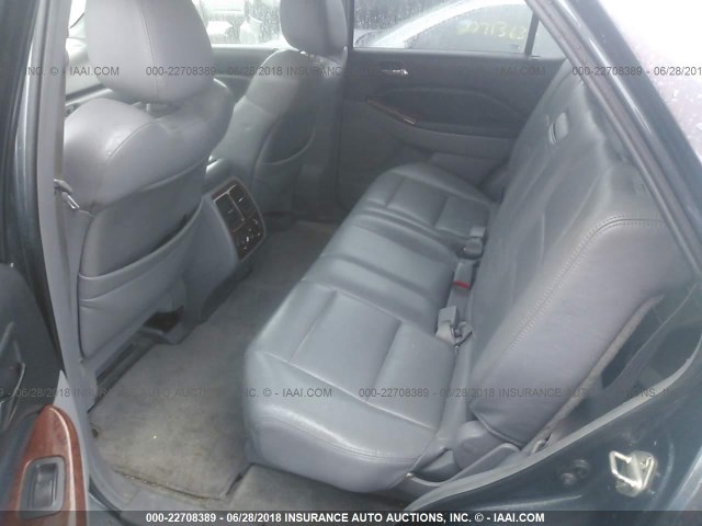 2HNYD18833H551119 - 2003 ACURA MDX TOURING GRAY photo 8