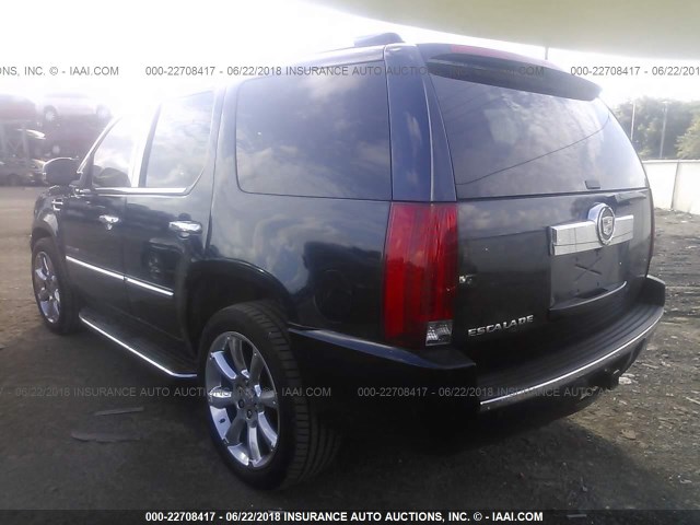 1GYFK63897R148091 - 2007 CADILLAC ESCALADE LUXURY Mavi foto 3