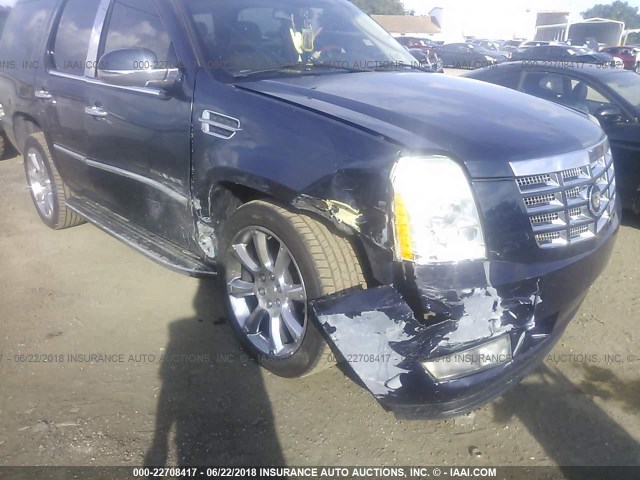 1GYFK63897R148091 - 2007 CADILLAC ESCALADE LUXURY Mavi foto 6