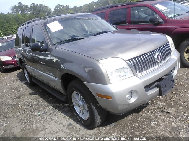 4M2DU66W32UJ16383 - 2002 MERCURY MOUNTAINEER  TAN photo 1