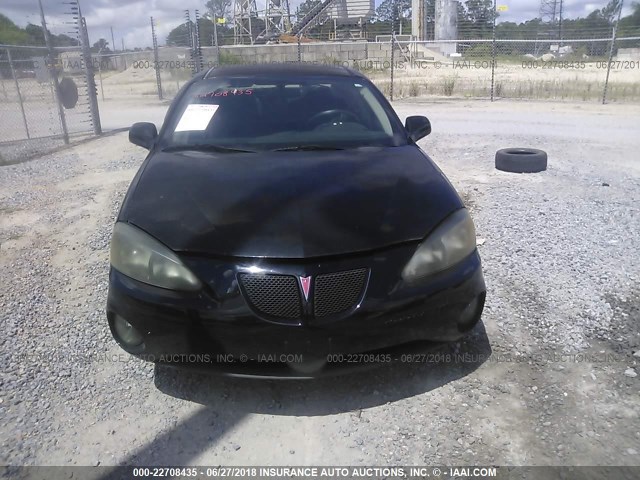 2G2WP552961238931 - 2006 PONTIAC GRAND PRIX BLACK photo 6