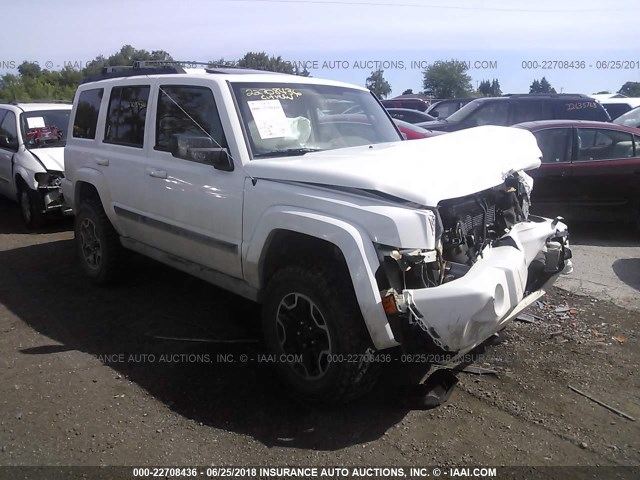 1J8HG48K59C541836 - 2009 JEEP COMMANDER SPORT Weiß Foto 1