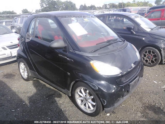 WMEEJ31XX9K252518 - 2009 SMART FORTWO PURE/PASSION BLACK photo 1