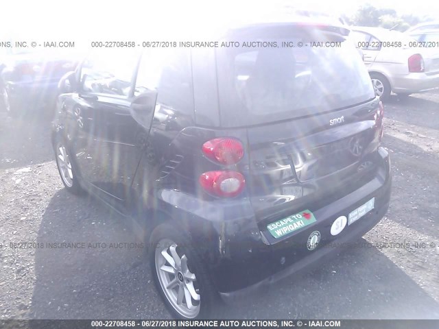 WMEEJ31XX9K252518 - 2009 SMART FORTWO PURE/PASSION BLACK photo 3