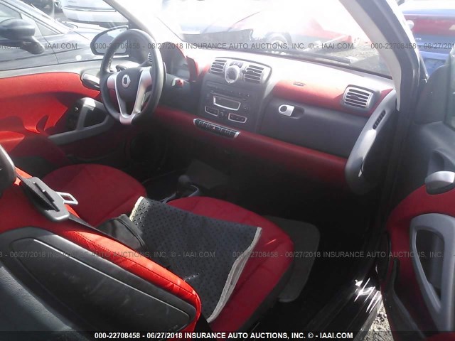 WMEEJ31XX9K252518 - 2009 SMART FORTWO PURE/PASSION BLACK photo 5