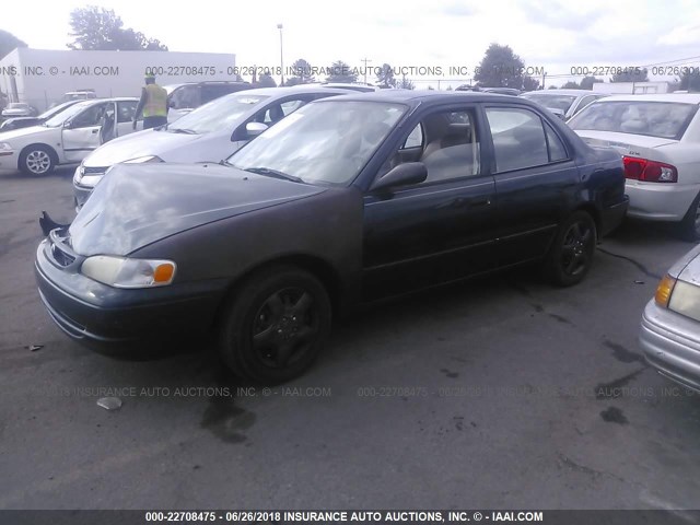 2T1BR12E5XC229318 - 1999 TOYOTA COROLLA VE/CE/LE 绿色 照片 2