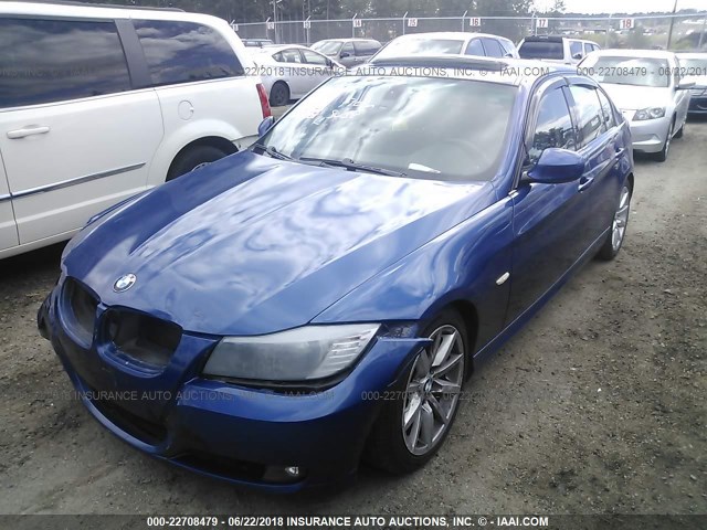 WBAPH53529A437028 - 2009 BMW 328 I SULEV BLUE photo 2