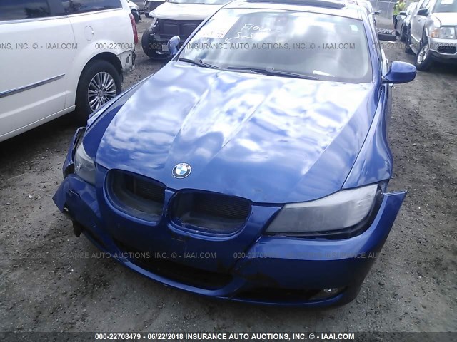 WBAPH53529A437028 - 2009 BMW 328 I SULEV BLUE photo 6