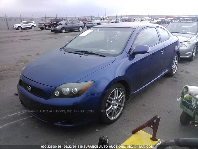 JTKDE167180259002 - 2008 TOYOTA SCION TC 蓝色 照片 2