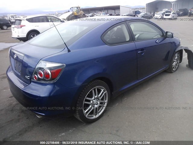JTKDE167180259002 - 2008 TOYOTA SCION TC 蓝色 照片 4