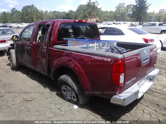 1N6AD07U68C403568 - 2008 NISSAN FRONTIER CREW CAB LE/SE/OFF ROAD RED photo 3