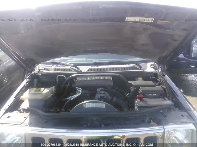 1J4RG4GK4AC137194 - 2010 JEEP COMMANDER SPORT Blau Foto 10