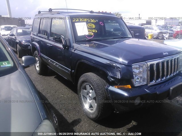1J4RG4GK4AC137194 - 2010 JEEP COMMANDER SPORT Blau Foto 6