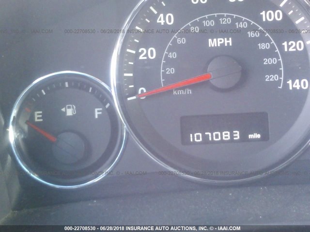 1J4RG4GK4AC137194 - 2010 JEEP COMMANDER SPORT Blau Foto 7