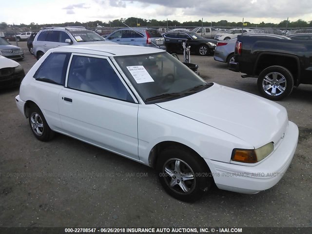 JM1BG232XR0805076 - 1994 MAZDA 323 WHITE photo 6