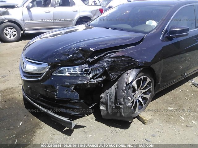 19UUB1F39GA001124 - 2016 ACURA TLX BROWN photo 6