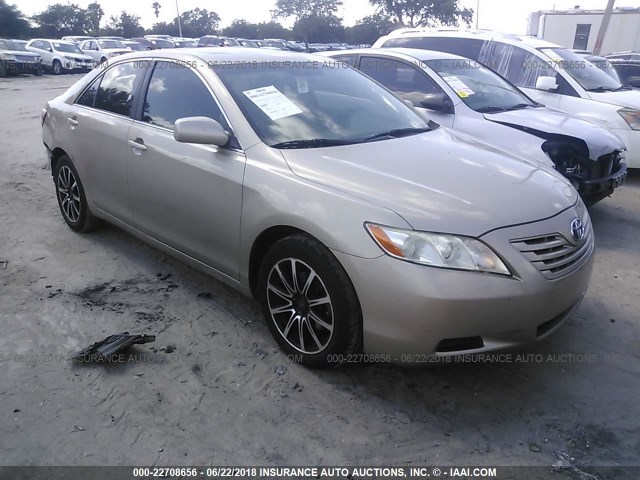4T1BE46K77U085539 - 2007 TOYOTA CAMRY NEW GENERAT CE/LE/XLE/SE TAN photo 1