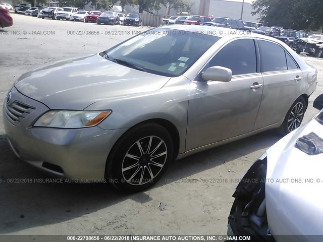 4T1BE46K77U085539 - 2007 TOYOTA CAMRY NEW GENERAT CE/LE/XLE/SE TAN photo 2
