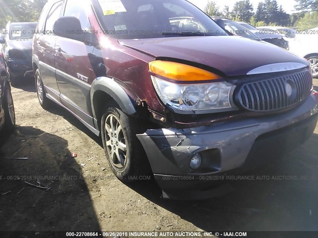 3G5DB03EX3S589405 - 2003 BUICK RENDEZVOUS CX/CXL RED photo 6
