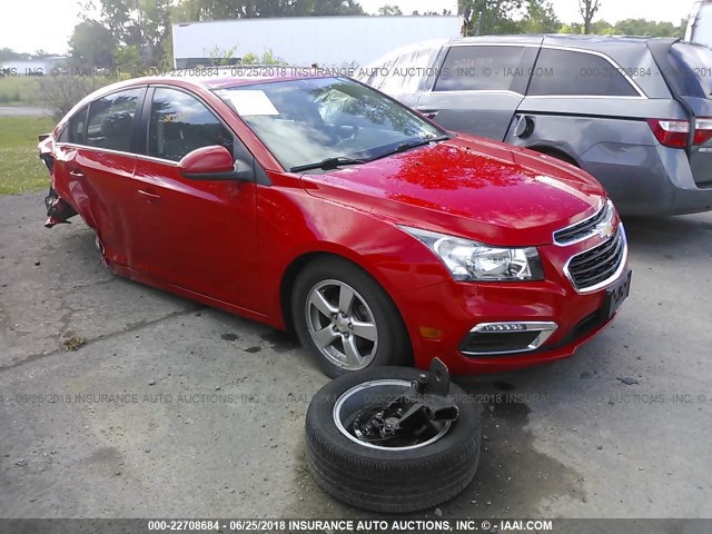 1G1PE5SB7G7165730 - 2016 CHEVROLET CRUZE LIMITED LT RED photo 1