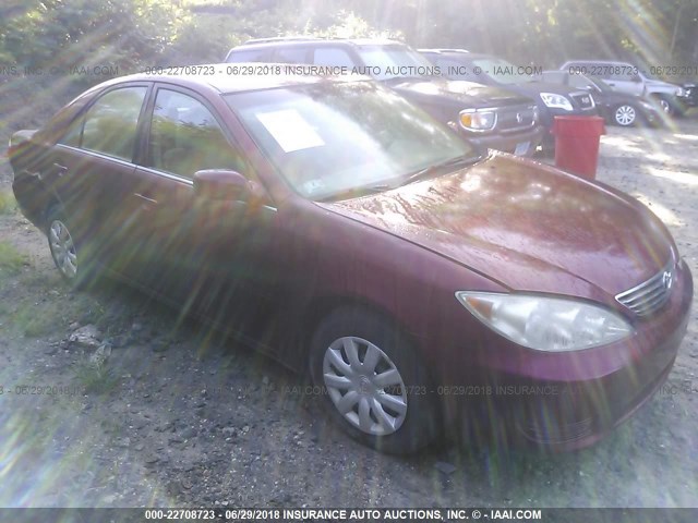 4T1BE32K26U150554 - 2006 TOYOTA CAMRY LE/XLE/SE მუქწითელი ფოტო 1