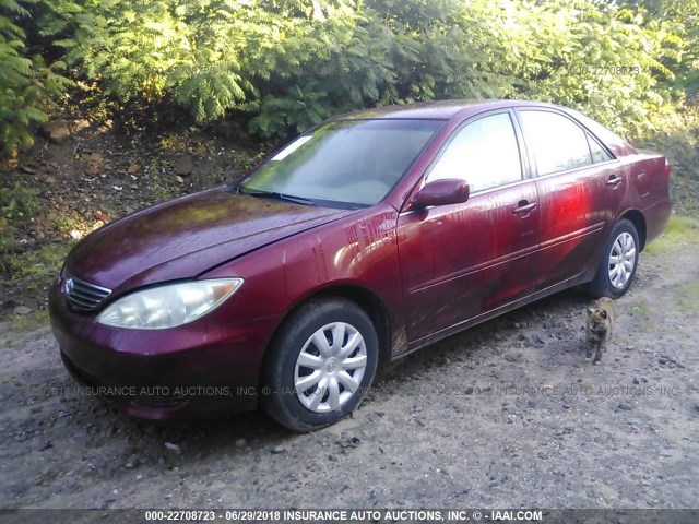 4T1BE32K26U150554 - 2006 TOYOTA CAMRY LE/XLE/SE მუქწითელი ფოტო 2