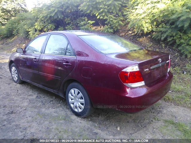 4T1BE32K26U150554 - 2006 TOYOTA CAMRY LE/XLE/SE მუქწითელი ფოტო 3