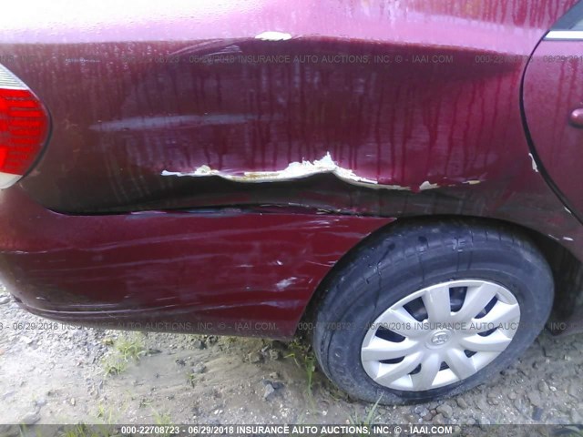 4T1BE32K26U150554 - 2006 TOYOTA CAMRY LE/XLE/SE მუქწითელი ფოტო 6