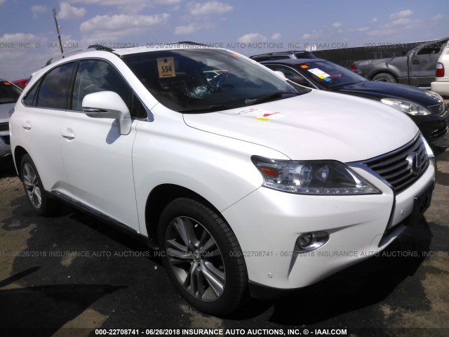 2T2BC1BA7FC004763 - 2015 LEXUS RX 450H WHITE photo 1