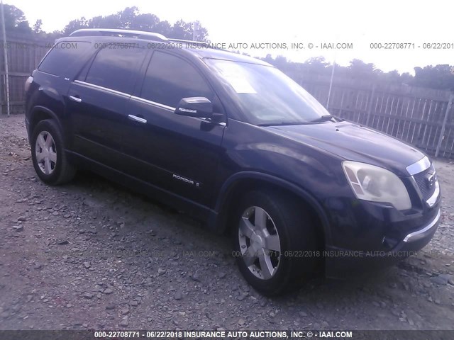 1GKER23778J192530 - 2008 GMC ACADIA SLT-1 Schwarz Foto 1